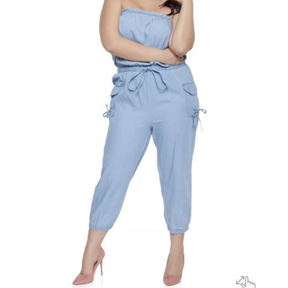 NWT Thread Story Size Med Drawstring Stretch Waist Lightweight Jumper